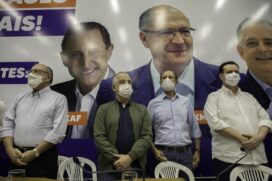 Encontro entre Alckmin, Fran&ccedil;a, Kassab e Skaf