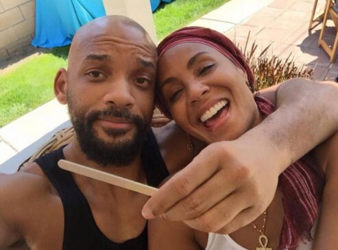 Will Smith com a Jada Pinkett