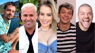 Novo elenco do programa Encrenca