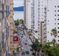 Cidade de São Vicente no Litoral de São Paulo