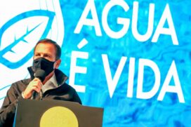 O anúncio do programa "Água é Vida" foi feito nesta quinta-feira (7)