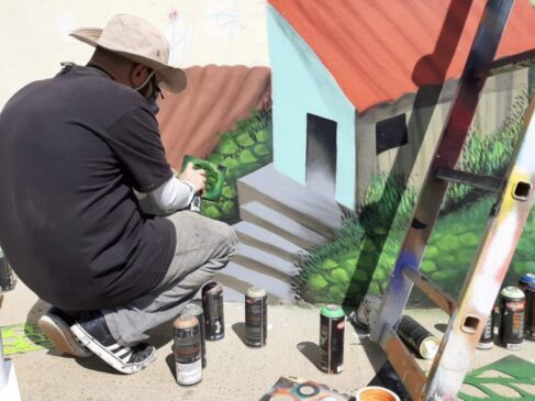 Prefeitura seleciona artistas para realizarem grafites na Praça Ademar Guerra, na cidade de Sorocaba