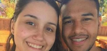 O casal Gabriel Oliveira Farias, de 22 anos, e Letícia Maria Silva Rocha, de 20, foi morto a tiros dentro de uma caminhonete.