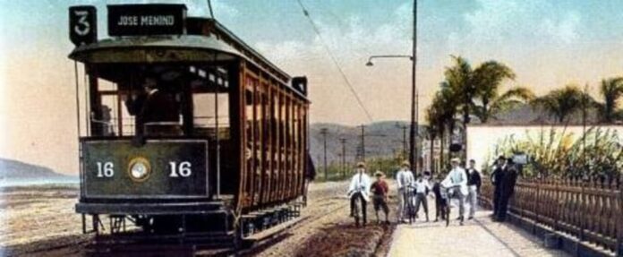 História do bonde em Santos completa 150 anos.