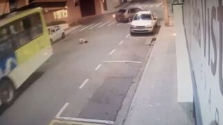 Vídeo mostra momento em que o acidente aconteceu