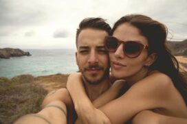 Junior Lima e a mulher