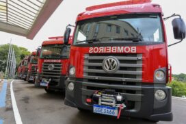 Viatura do Corpo de Bombeiros, em foto de arquivo