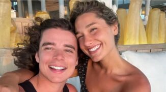 João Figueiredo e Sasha Meneghel