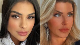 Munik Nunes e Iris Stefanelli protagonizam barraco