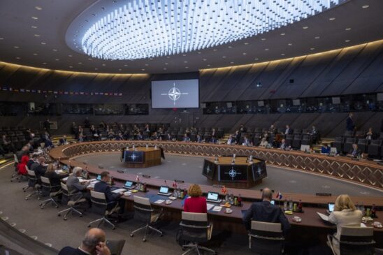 Reunião ministerial de defesa da OTAN em Bruxelas Bélgica (arquivo)