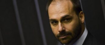O deputado federal e filho do ex-presidente da República, Eduardo Bolsonaro (PL-SP)