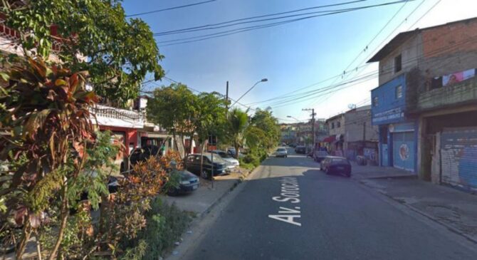 A vítima levou ao menos seis tiros na avenida Sorocaba, no Capuava