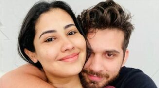 Gustavo Mioto e Thaynara OG