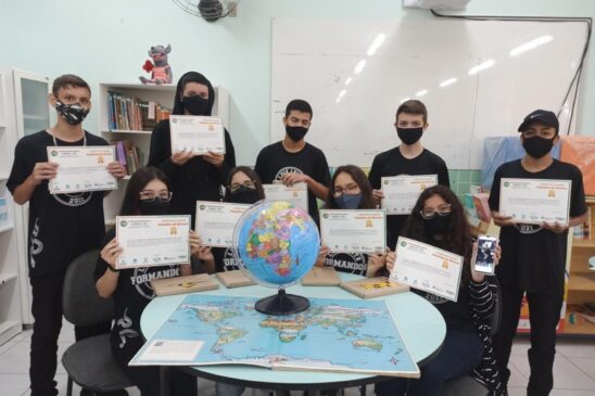 Alunos joseenses são bronze em Olimpíada Brasileira de Geografia em São José dos Campo