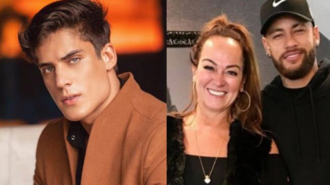 Tiago Ramos e Nadine Gon&ccedil;alves, m&atilde;e de Neymar Jr.