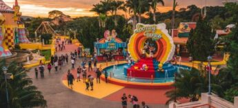 O parque de diversões Hopi Hari, em Vinhedo, SP.