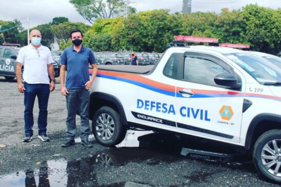 Igaratá recebe equipamentos para a Defesa Civil