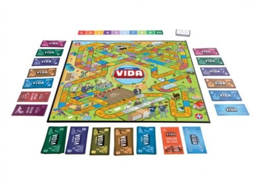 Jogo da Vida, um dos brinquedos da marca Estrela