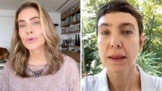 Maitê Proença rasga elogios para Adriana Calcanhotto