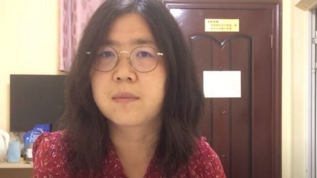 Zhang Zhan foi presa por reportar o que estava acontecendo em Wuhan