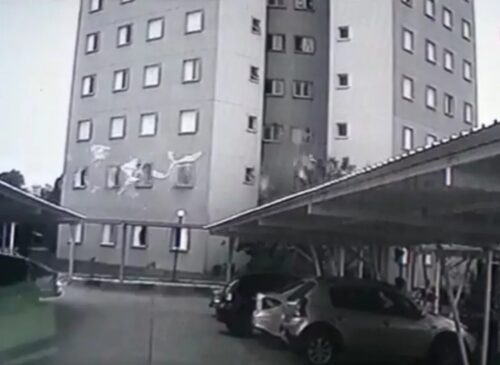 Vídeo mostra momento exato da explosão