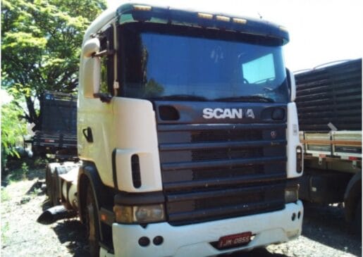 Um caminhão Scania pode ser adquirido a partir de R$ 51,5 mil