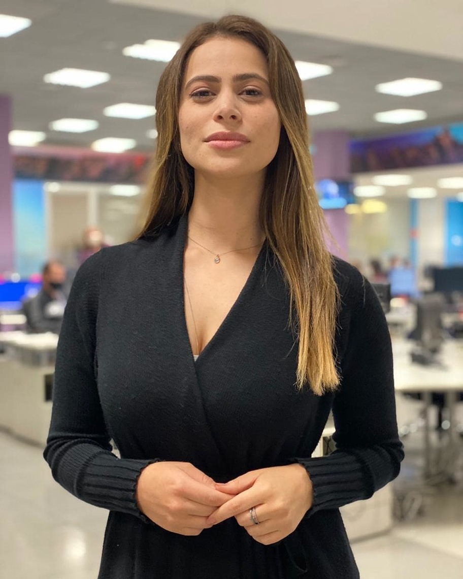 Fernanda Arantes, repórter esportiva do SBT