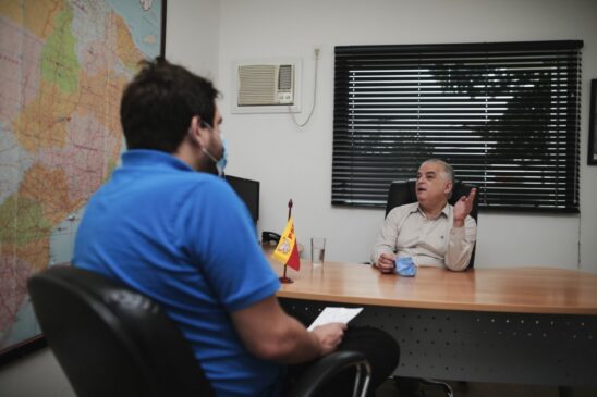 Márcio França (PSB), em entrevista à Gazeta