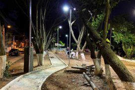Praça de Taboão da Serra, na Grande SP, passou por revitalização