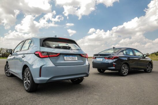 Honda New City sedã 2022 e Honda New City Hatchback 2022