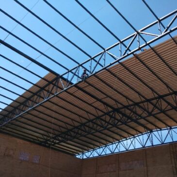 Construção do novo ginásio poliesportivo no Jd. Excelsior (Popular) Porto Feliz