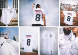 Camisa em homenagem a Sócrates