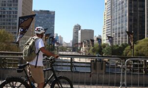O Vale do Anhangabaú, no Centro, reabriu nesta segunda-feira (6) após a concessionária assumir a gestão
