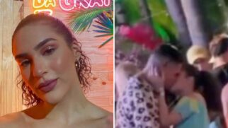 Filha de Renato Aragão é flagrada aos beijos com filho de Valesca Popozuda