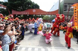 Festa do Ano Novo Chinês na Liberdade, na região central da cidade de São Paulo; local já foi conhecido como Bairro da Pólvora