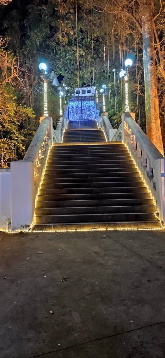 Decoração natalina deste ano ficará no Parque das Monções até o próximo dia 23 de dezembro