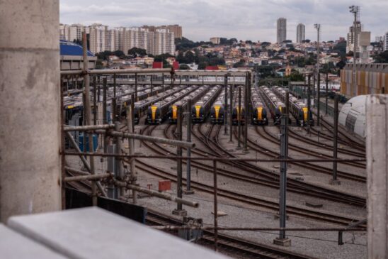Esta&ccedil;&atilde;o de metro Vila S&ocirc;nia do metr&ocirc; de SP