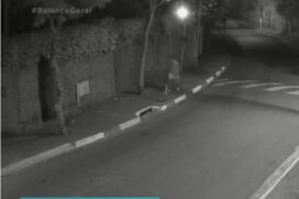 Câmeras registraram momento da fuga em Itapecerica da Serra, na Grande SP