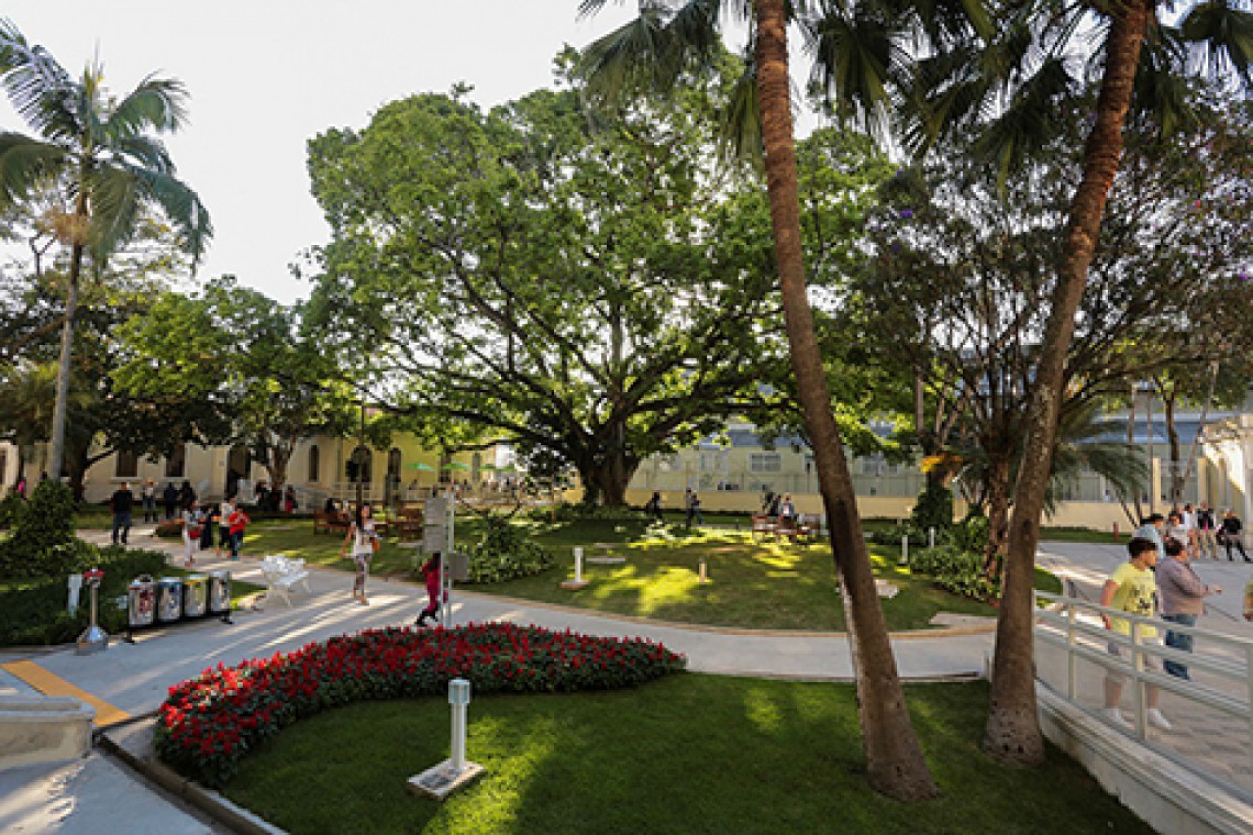 Jardim do Museu da Imigração