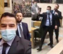 Vídeo mostra momento da confusão