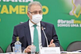 O ministro da Sa&uacute;de, Marcelo Queiroga