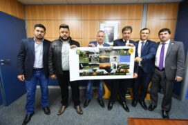 Apresentação do projeto junto ao prefeito de Igaratá