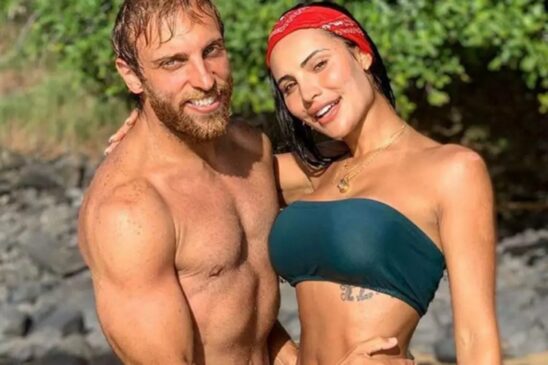 Aline mineiro anuncia fim de relacionamento com Léo Lins