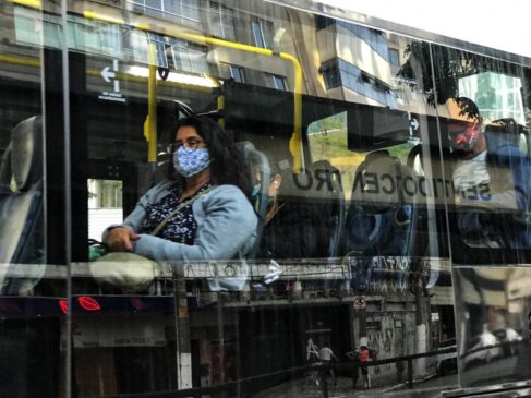 Ônibus em São Paulo