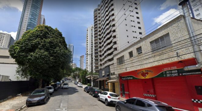 Região em que aconteceu o crime; dentro da boca da vítima havia um bilhete ligando a morte à possível guerra interna do PCC