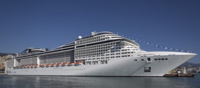 O MSC Preziosa se tornou mais um navio de cruzeiros investigado por inúmeros casos de Covid enquanto navega pelo Brasil