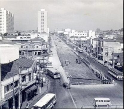 Foto antiga do Jabaquara, na zona sul da Capital; bairro foi fundado em 1964, mas a história do distrito começou bem antes