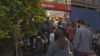 Estação Berrini da CPTM foi aberta com mais de uma hora de atraso