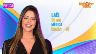 Laís Caldas foi a primeira confirmada no programa