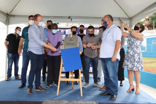 Entrega da área de lazer no Jardim Marco Antônio na última quinta
